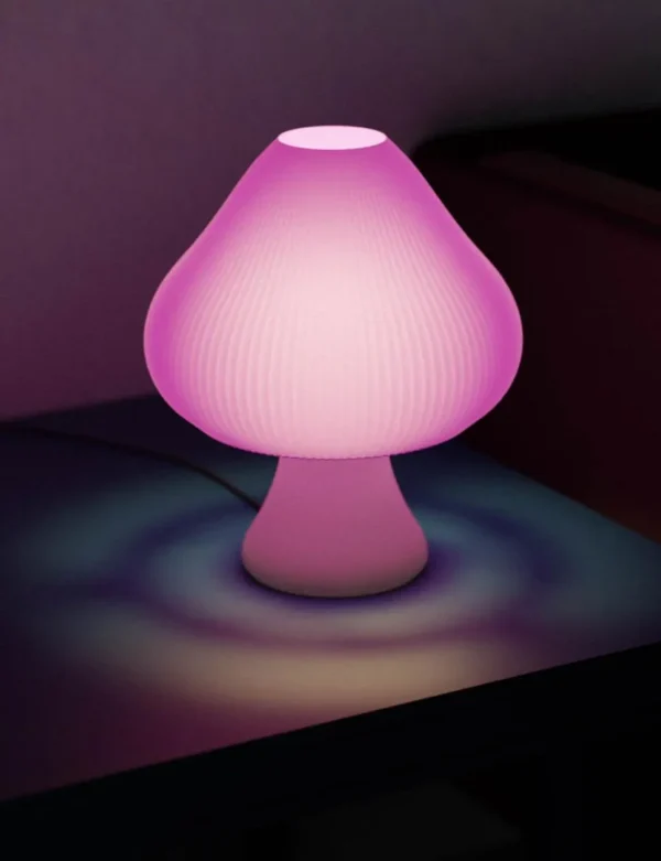 Groove Mushroom Table Lamp