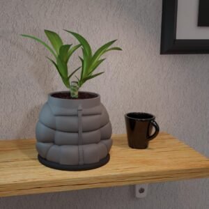 Puffer Jacket Planter