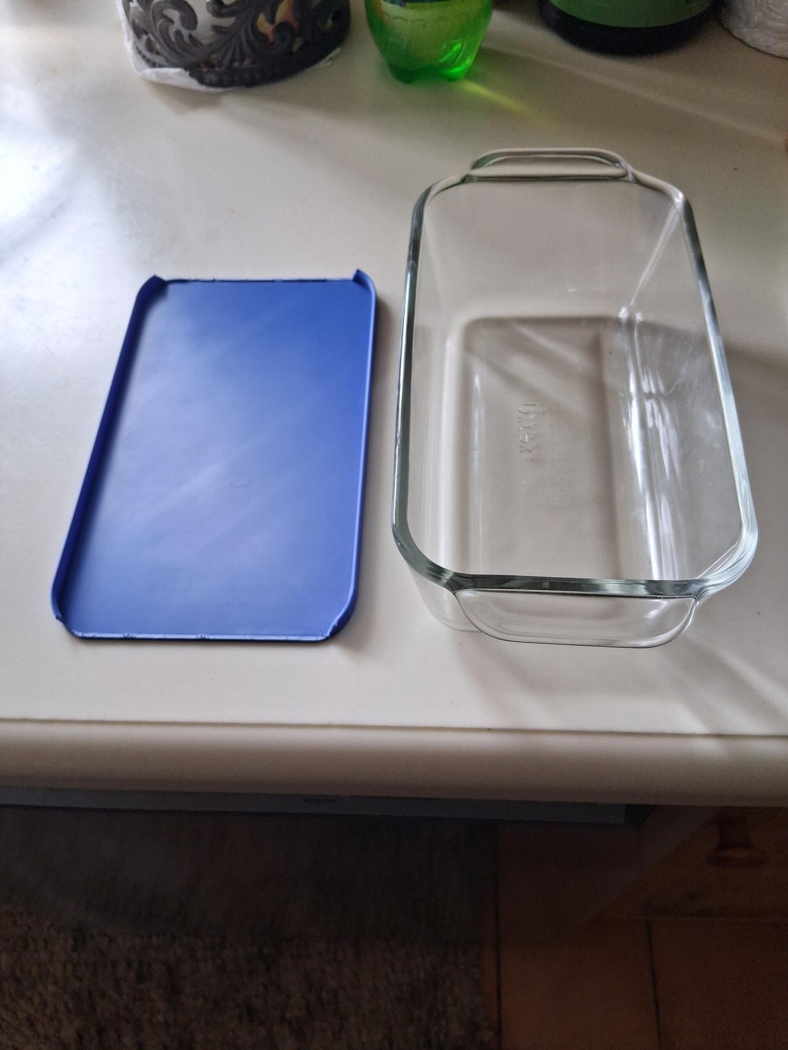 replacement cover glass-loaf-bread container - Image 2